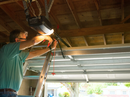 Garage door repair services in Bloomington, IN